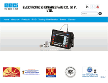 Tablet Screenshot of eecindia.com